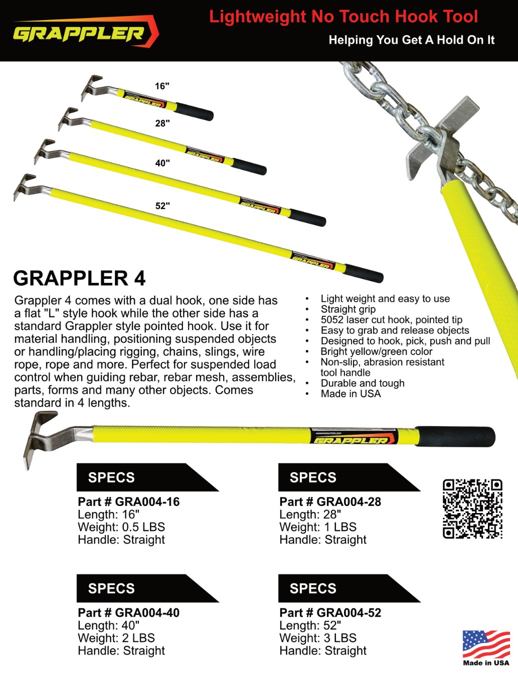 PSC Grappler Adamar Range of No-Touch Hand Safety Tools in India 