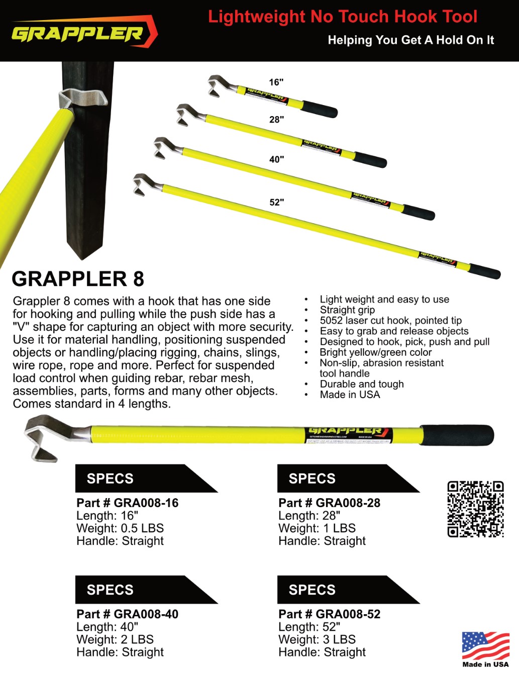 PSC Grappler Adamar Range of No-Touch Hand Safety Tools in India 